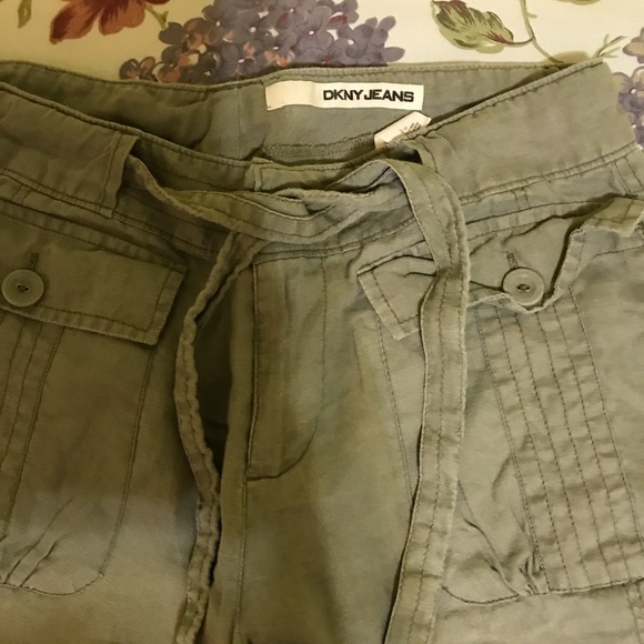 DKNY linen pants - Picture 2 of 7